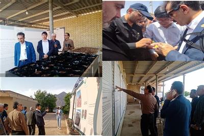 Professor Li from the Chinese Academy of Sciences visited the Estahban Agriculture and Natural Resources Research Station.